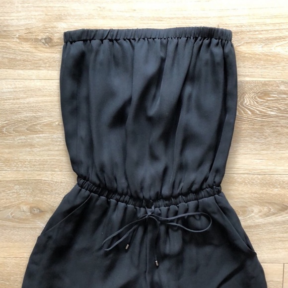 HAUTE HIPPIE 100% Silk Black Sleeveless Jumpsuit - Picture 2 of 6